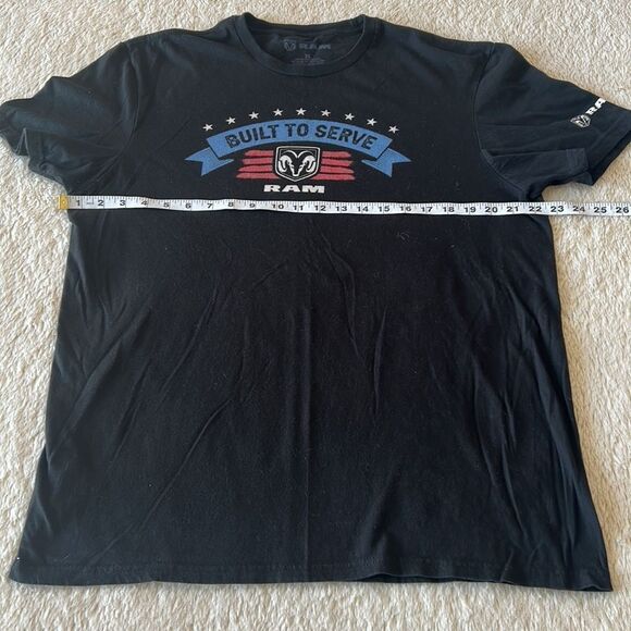 Ram Built To Serve short sleeve black shirt size XL - Picture 9 of 16